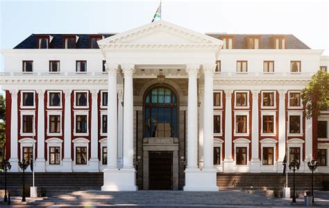 South African Parliament Building Cape Town Stock Photo - Download ...