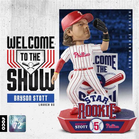 FOCO USA Releases Exclusive Philadelphia Phillies Rookie Bryson Stott ...