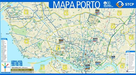 Porto transport map - Ontheworldmap.com