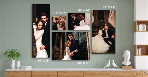 Canvas Print Sizes Styled At Home: 5 Most Popular