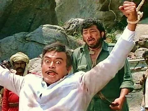 Amjad Khan as Gabbar Singh in 'Sholay'