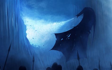 White Walker Ice Dragon Game of Thrones Wallpapers | HD Wallpapers | ID ...