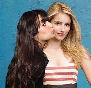 rachel&quinn kiss - Quinn and Rachel Fan Art (9072636) - Fanpop