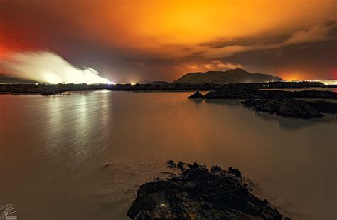 The Blue Lagoon-Glow of Volcano-Iceland 2021 on Behance