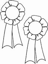 Awards Coloring Medals Prize Ribbons Trophies Certificates Pictures  sketch template