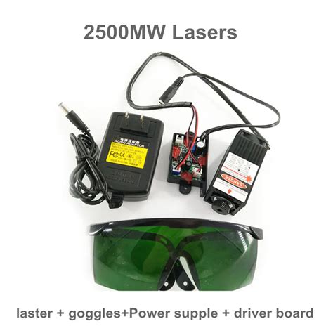 2.5W Blue Light Laser Module diode for Laser tube Engraving Machine ...