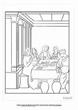 Marriage Supper Coloring Page  Kidadl sketch template