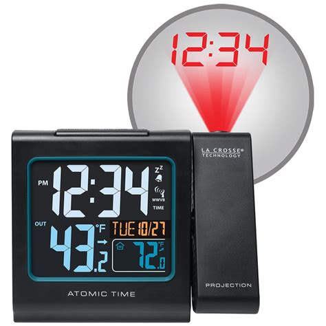 La Crosse Technology Projection Alarm Clock With Temperature | Best Tech Gadgets From Walmart ...