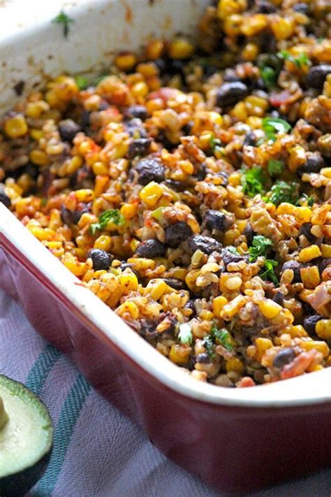 Mexican Black Bean Casserole Recipe - KFC RECIPE