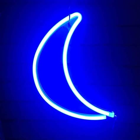 This Neon Moon gives off a warm glow and nighttime vibe of magic and ...