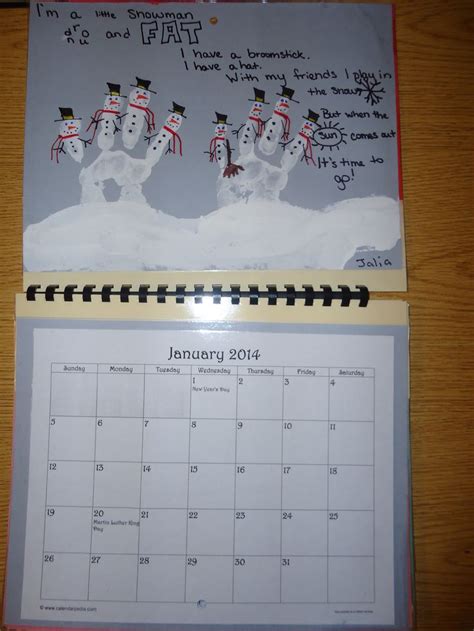 Pin by SpedTeacher.Momx4 on Handprint calendar | Handprint calendar, Kids craft gifts ...