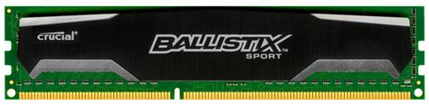 Crucial Ballistix Sport, Tactical, and Elite Memory Now Available in 8 GB Modules | techPowerUp