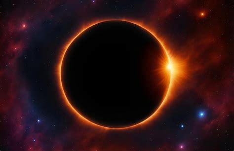 Premium Photo | Eclipse Sun Space