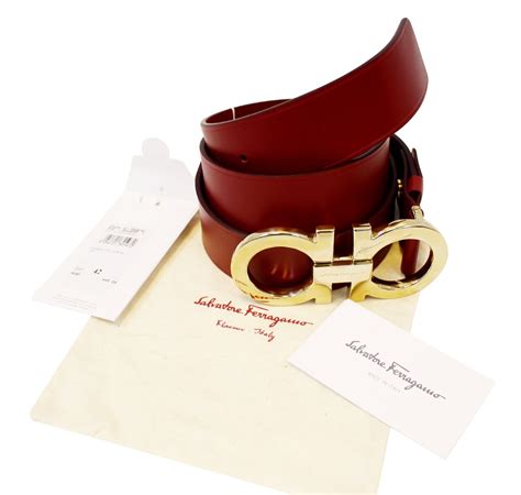 Salvatore Ferragamo Mens Belt Size Chart | NAR Media Kit