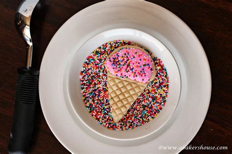 Ice Cream Cone Cookies | A Baker's House