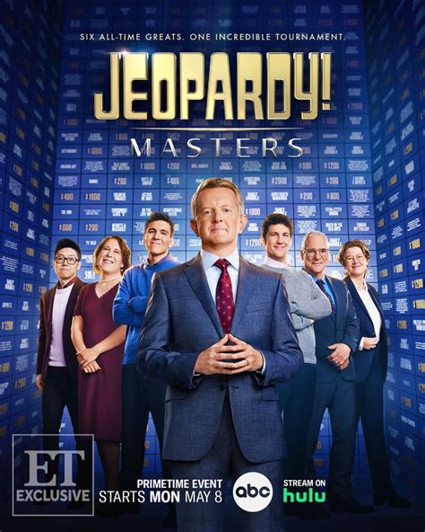 Ken Jennings Welcomes Six 'Jeopardy!' Legends in 'Jeopardy! Masters ...