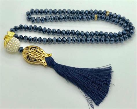 Tasbih 99 Beads Islamic Gift Accessories Crystal Tesbih - Etsy