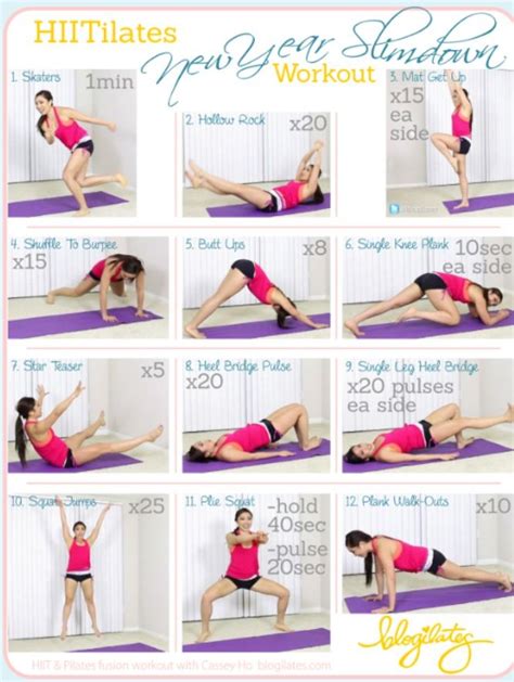 Pilates Workout Plan For Beginners