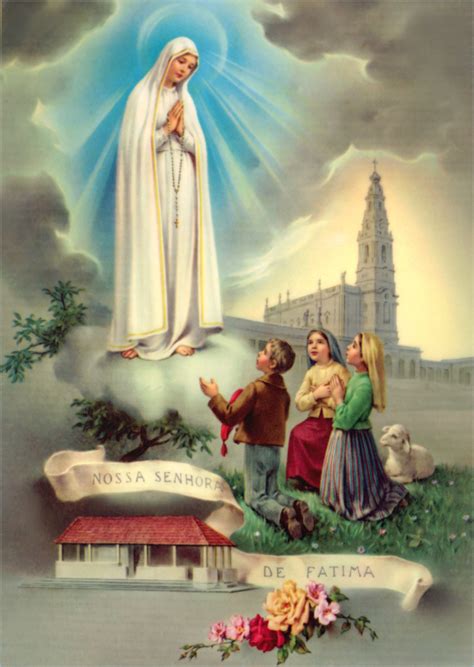 The Virgin Mary Apparition Of Our Lady Of Fatima