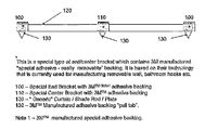 Us20070056700a1 Quick Install Remove Curtain Rods Brackets Google Patents