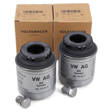 Original VOLKSWAGEN Oil filters - 03C 115 561 H, N 908 132 02 | myparto