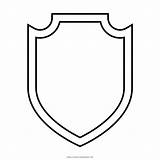 Shield Coloring Page  Free shield For Kids Ultra sketch template