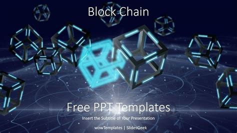 Blockchain Technology | Free Presentation Slide Template