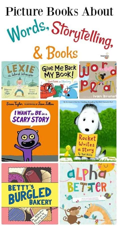 Picture Books About Books, Words, and Storytelling | Imagination Soup