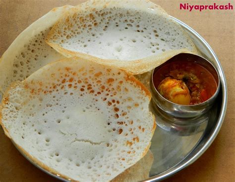 Niya's World: Appam with Kerala Egg Curry