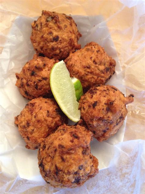 Conch fritters yum | Conch fritters, Yum, Fritters