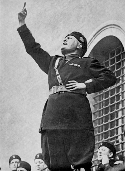 Benito Mussolini, Italian Fascist Dictator, c. 1930s