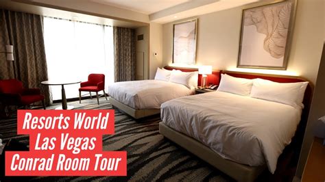 Resorts World Las Vegas - Conrad Room Tour & Walkthrough - YouTube