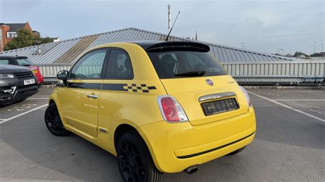 Fiat 500 Yellow Manual Auction | DealerPX