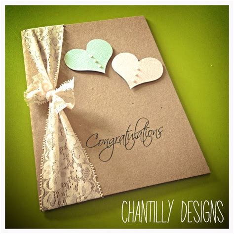 Handmade Wedding Cards On Pinterest