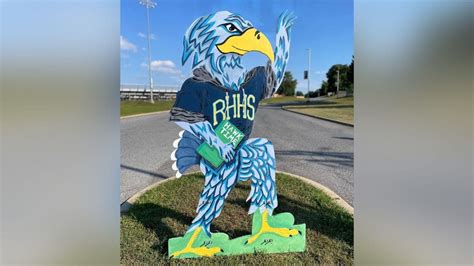 Hawk mascot stolen from River Hill High School; officials searching for ...