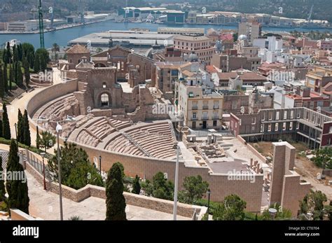 The Roman Theatre of Carthago Nova and Cathedral ruins of Cartagena ...