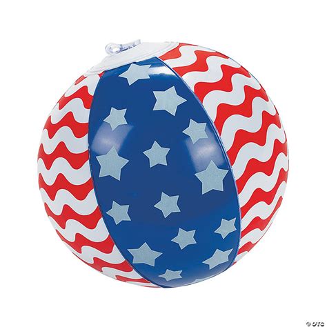 Inflatable Mini Stars & Stripes Beach Balls