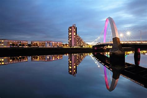 The Glasgow Clyde Arc Bridge Photograph by Grant Glendinning - Fine Art America