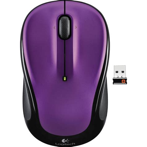 Logitech Wireless Mouse M325 (Violet) 910-003120 B&H Photo Video
