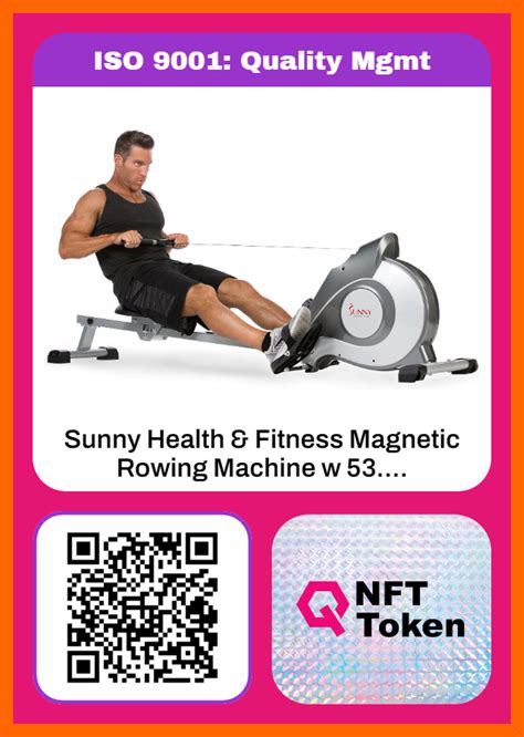 Sunny Health & Fitness Magnetic Rowing Machine: Quality Unveiled