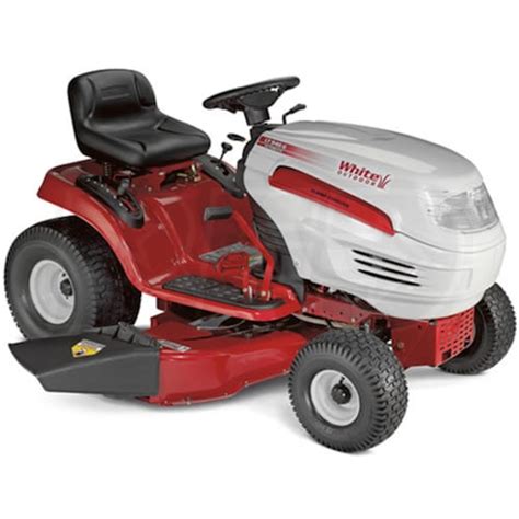 White Outdoor Homeowner (46") 20-HP Riding Lawn Tractor w/ Hydrostatic Transmission | White ...