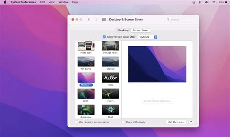 How To Use The New macOS Monterey Screensaver