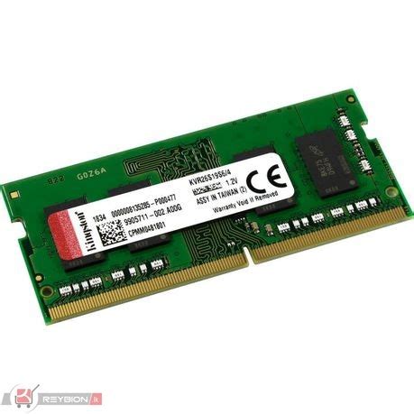 Kingston 4GB DDR4 3200MHz PC4 Laptop Ram - Reybion