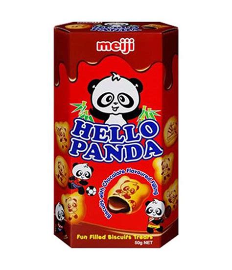 Meiji - Hello Panda Biscuits with Chocolate Flavored Filling 60g | Haisue