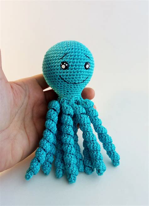 Crochet octopus toy first gift for premature babies cute | Etsy