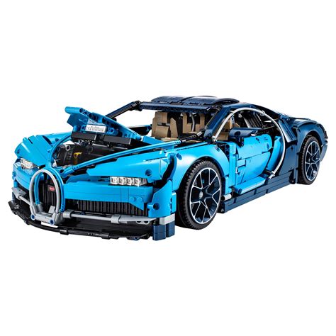 Buy LEGO Technic Bugatti Chiron Race Car Scale Model Collectable Building Set, Blue Online at ...