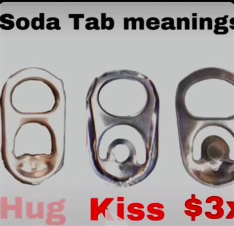 Soda Tab meaning in 2022 | Pop tab crafts, Pop tab purse, Easy diy art ...