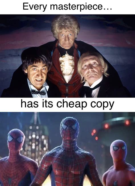 The Three Spider-Men : r/DoctorWhumour