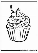 Printable Dessert Coloring Page Updated 2023  Home sketch template