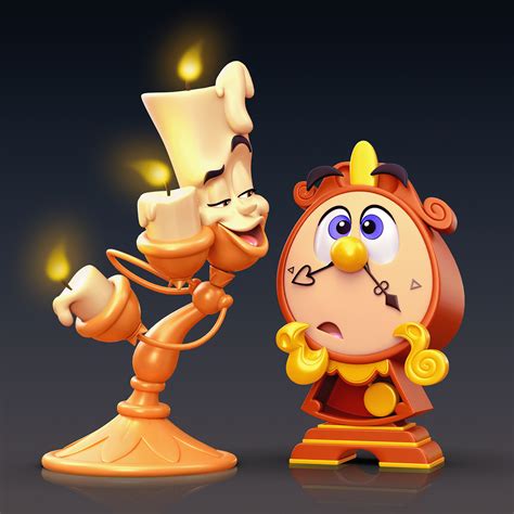 Beauty And The Beast Characters | Behance